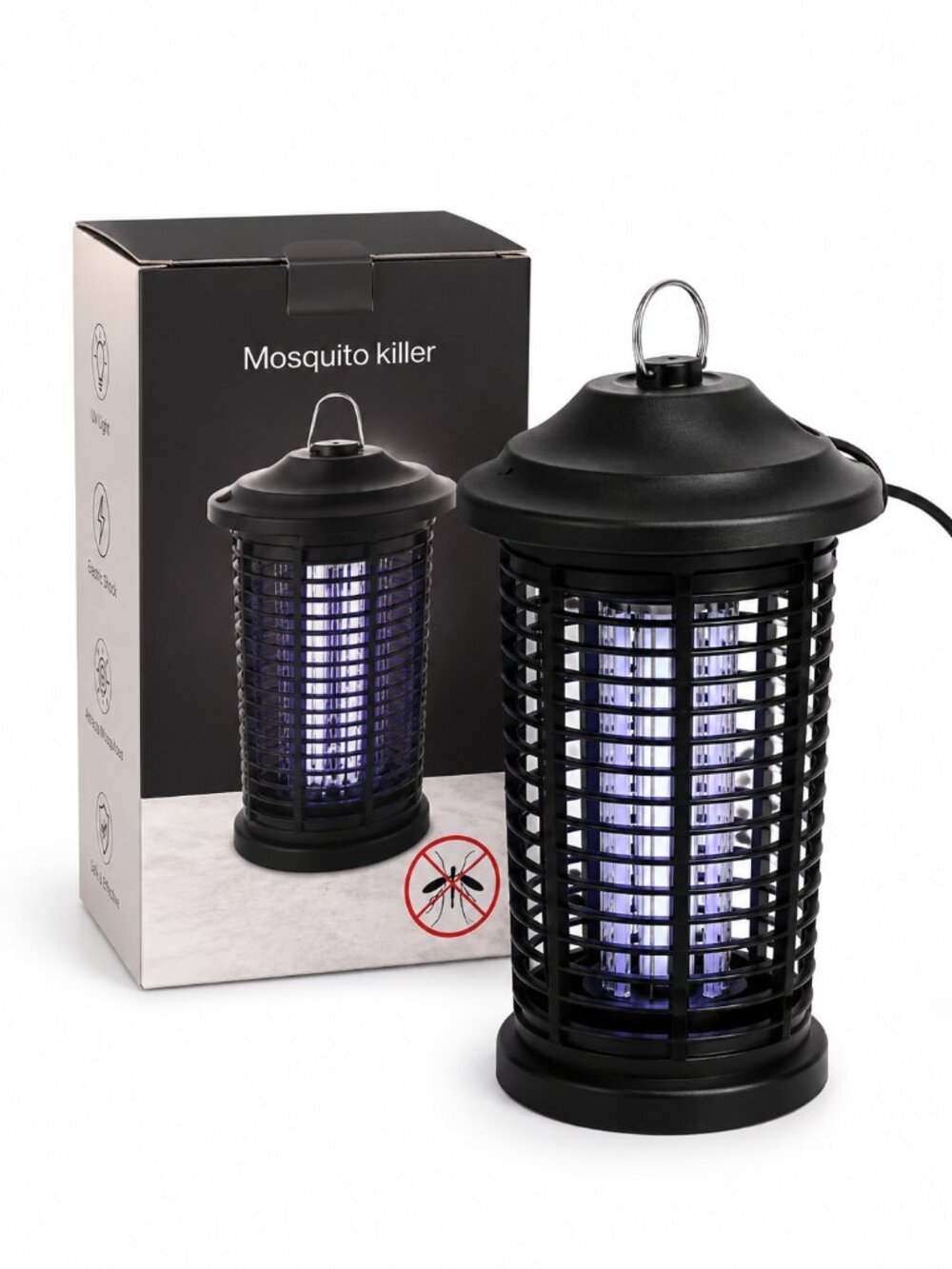 Electric Mosquito Killer Bug Zapper Lantern - New in Box, Outdoor Insect Trap
